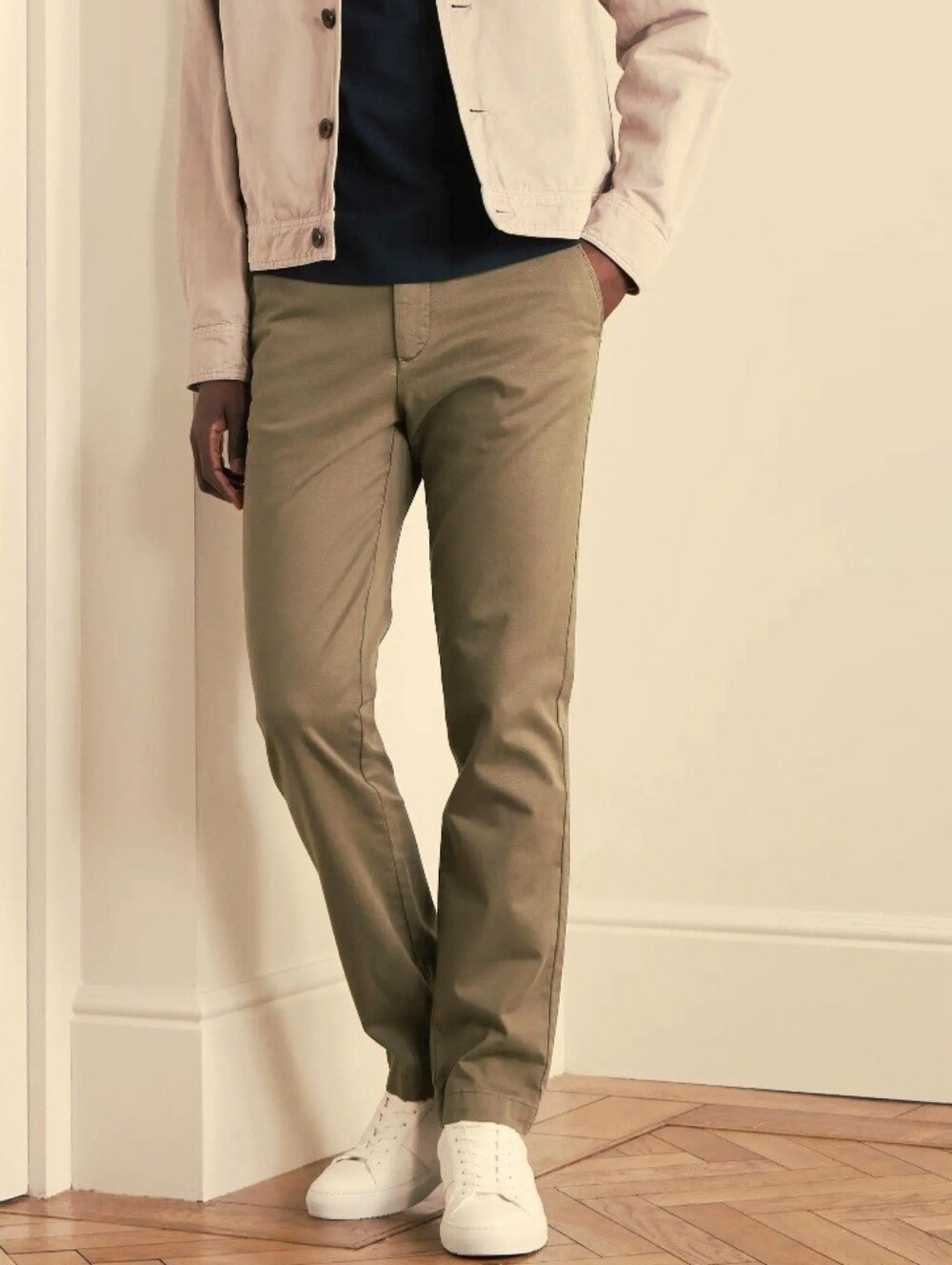 Mr Porter MR P. Slim-Fit Cotton-Twill Chinos Tan Mens 34X31 Neutral Casual